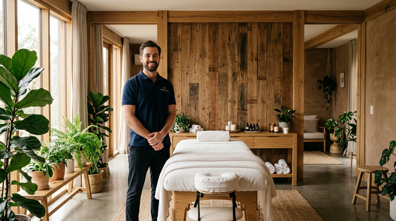 Our lead massage therapist